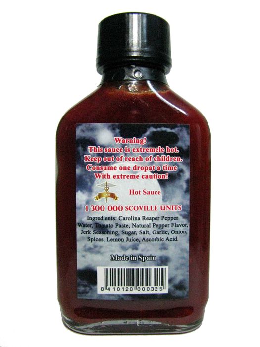 Острый соус 1,300,000 Scoville Units. Carolina Reaper "Living Death"