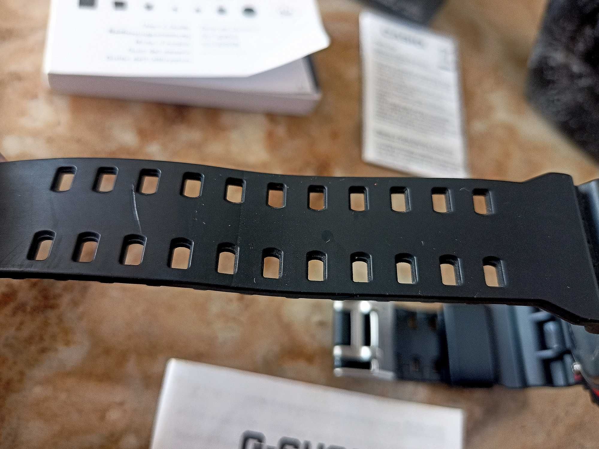 CASIO 5081 G-Shock Original GA-100-1A4ER Czarno-czerwony Zegarek Męski