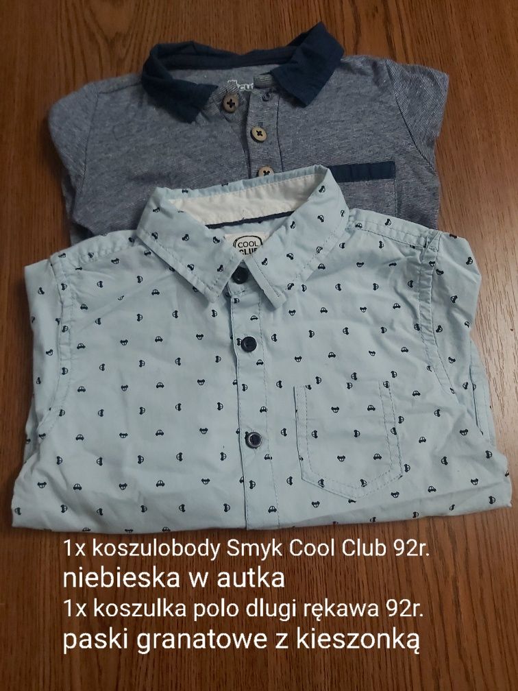 Koszulobody Smyk Cool Club 92r. KoszulkaPolo body 92r.