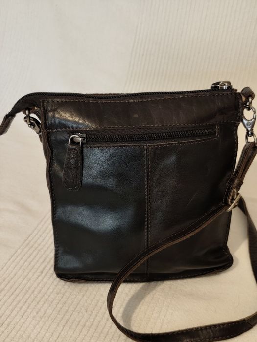 Skórzana torebka listonoszka męska House Of Janic Carlo