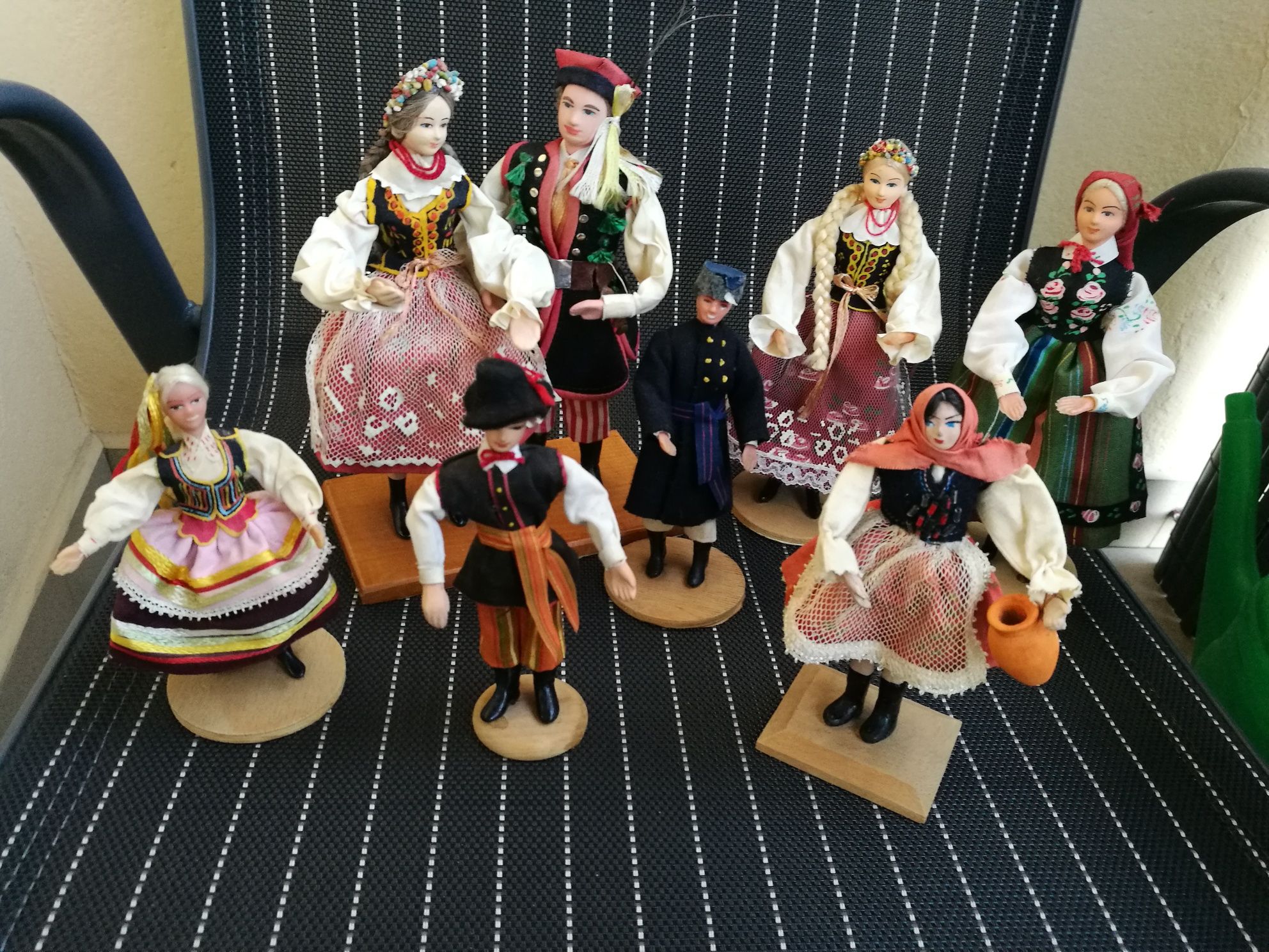 Lalka/lalki ludowe/regionalne, Hand made, spółdzielnia Kraków