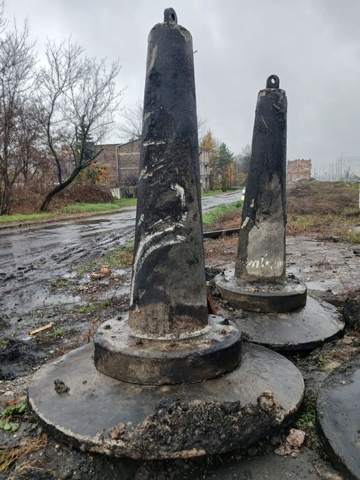 Prefabrykowane fundamenty betonowe słup fundament stopowy maszt typ SF