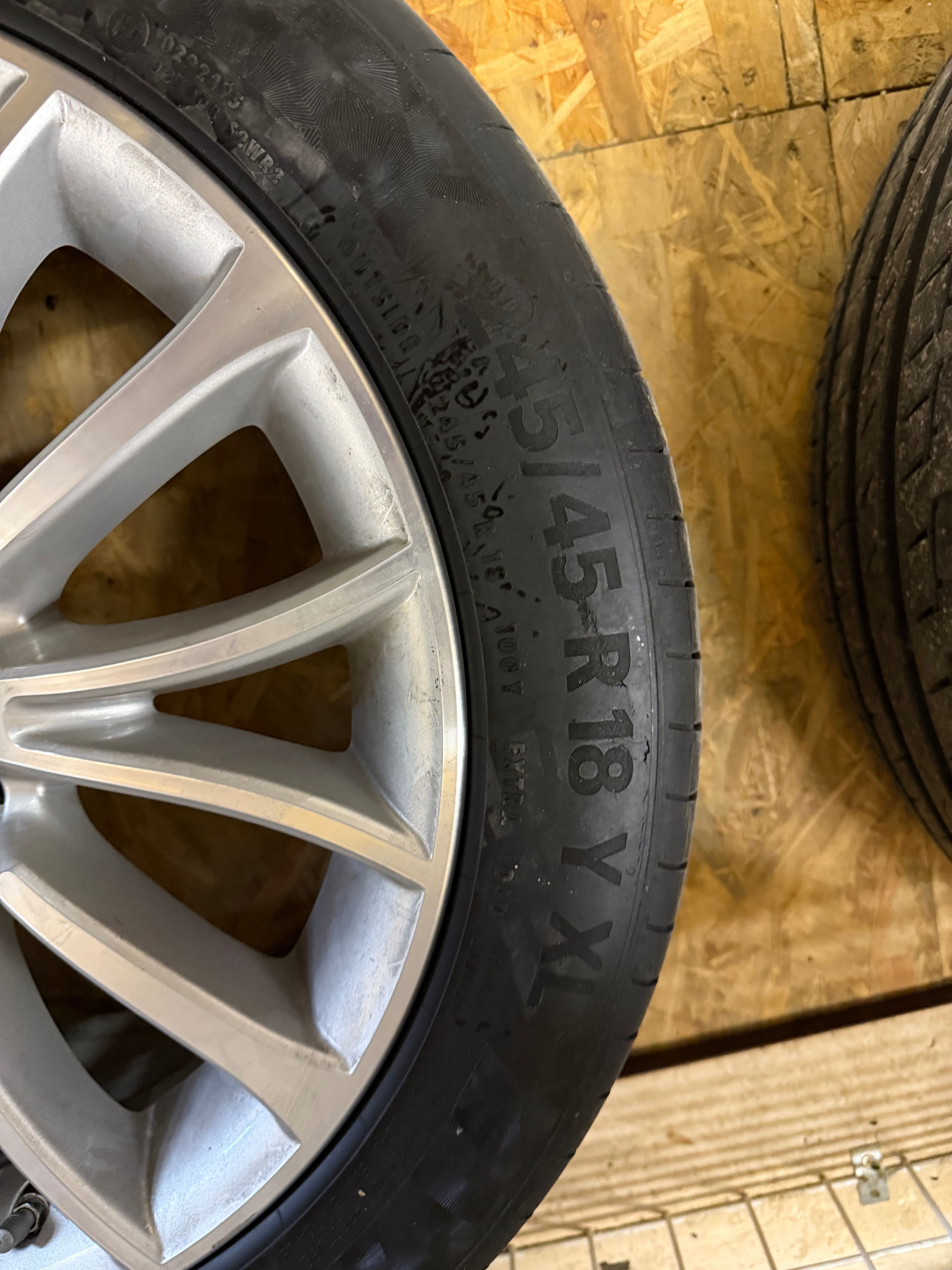 BMW koła 245/45 R18  Felgi aluminiowe 18" Wzór Styling Multi Spoke 454
