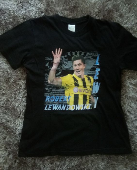 Koszulka, T-shirt dla chłopca, rozm. 158 cm, 14 lat - Lewandowski