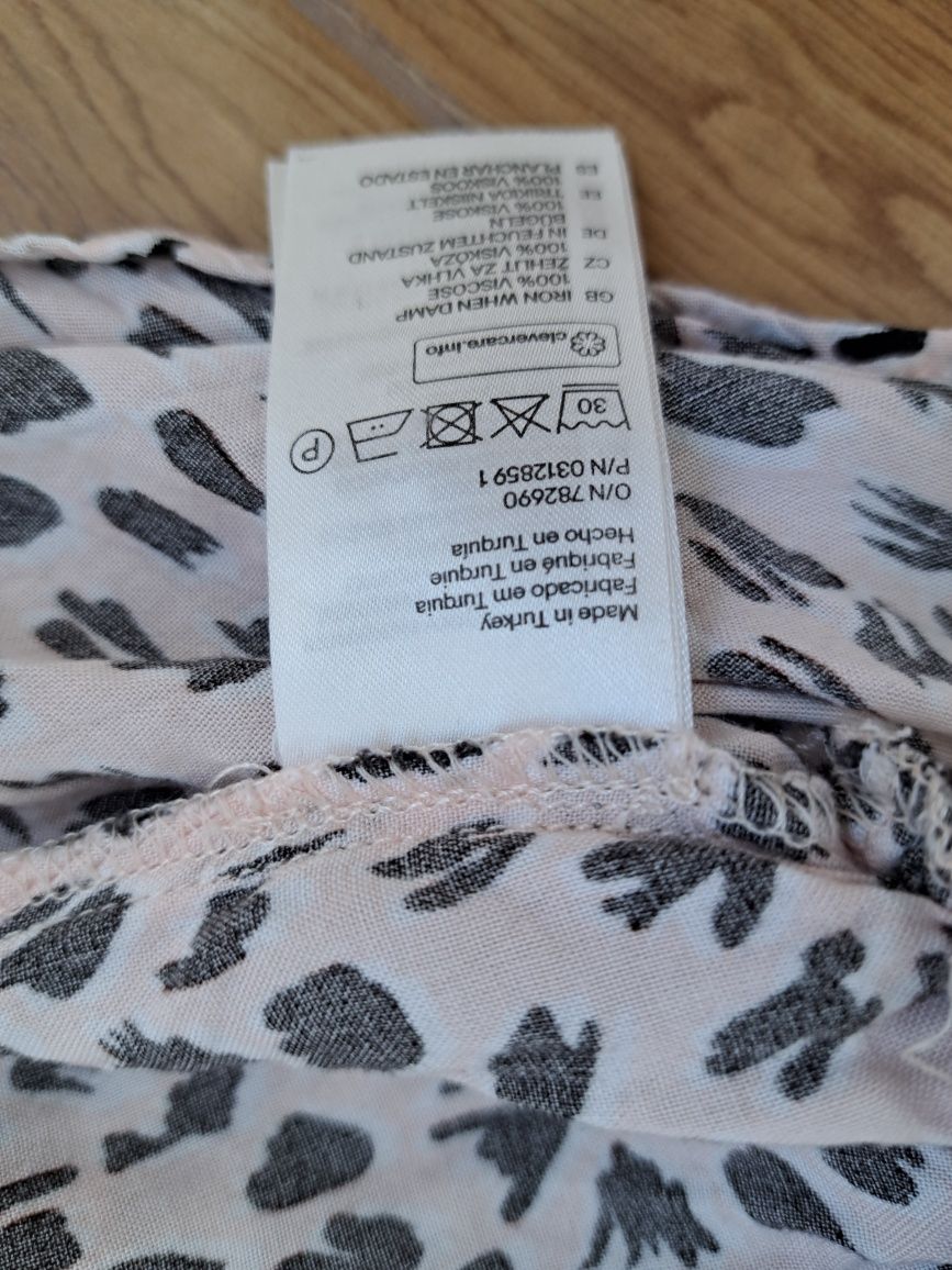 Bluzka z falbankami h&m 38