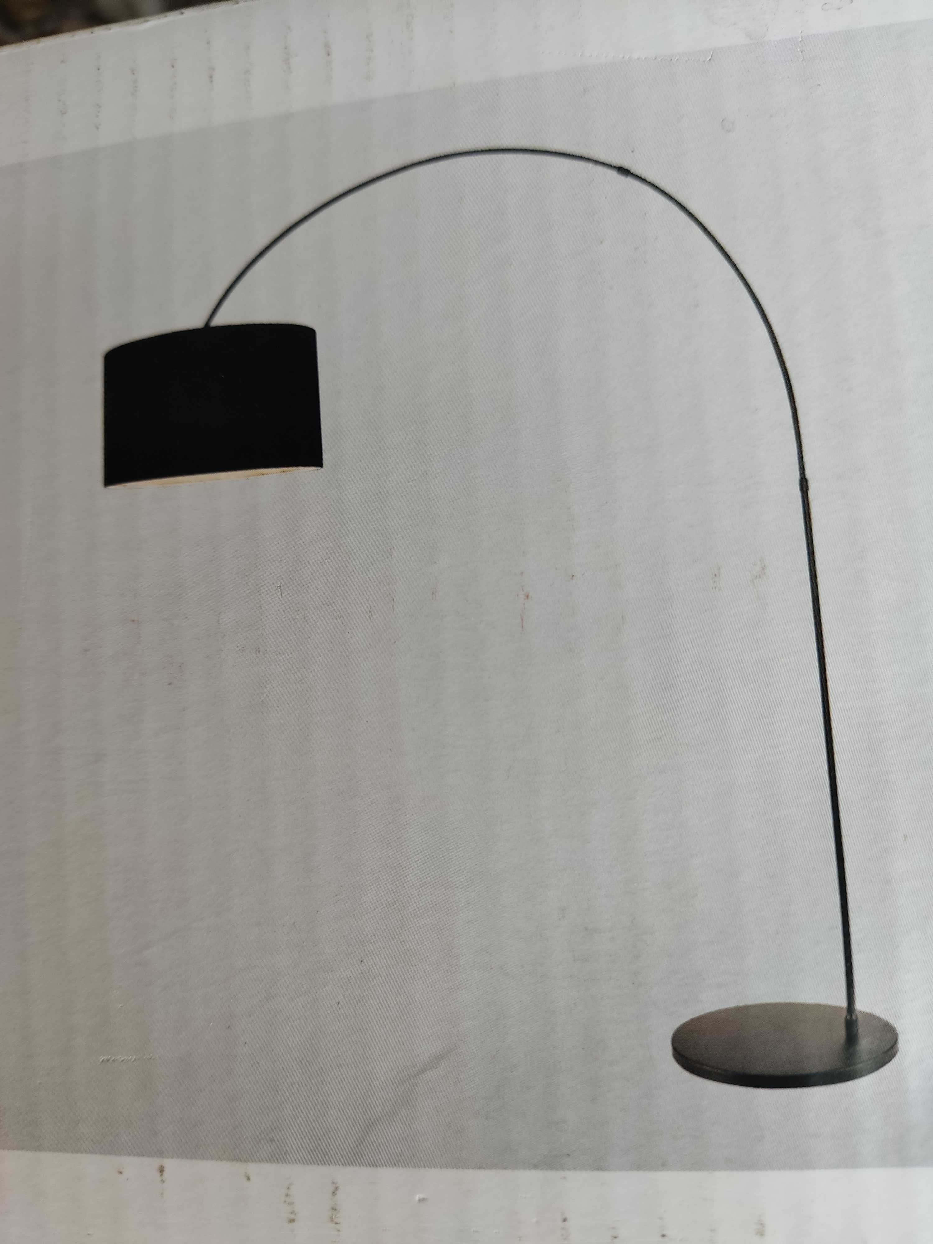 Lampa podłogowa Alacrane GoodHome czarna