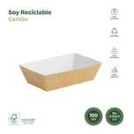 Caixa barquinho kraft biodegradável (REF.11212)