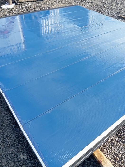 Brama segmentowa panelowa przemysłowa garażowa 405x419 wysoka