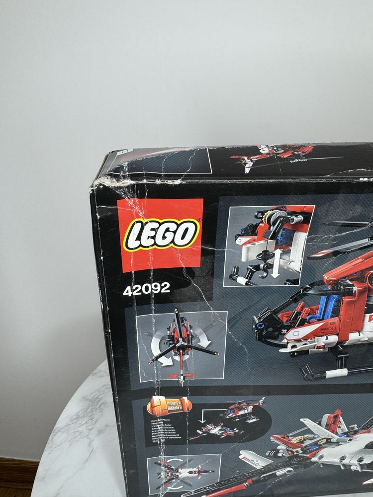 Klocki Lego Technic 42092 Rescue Helicopter Helikopter Ratowniczy