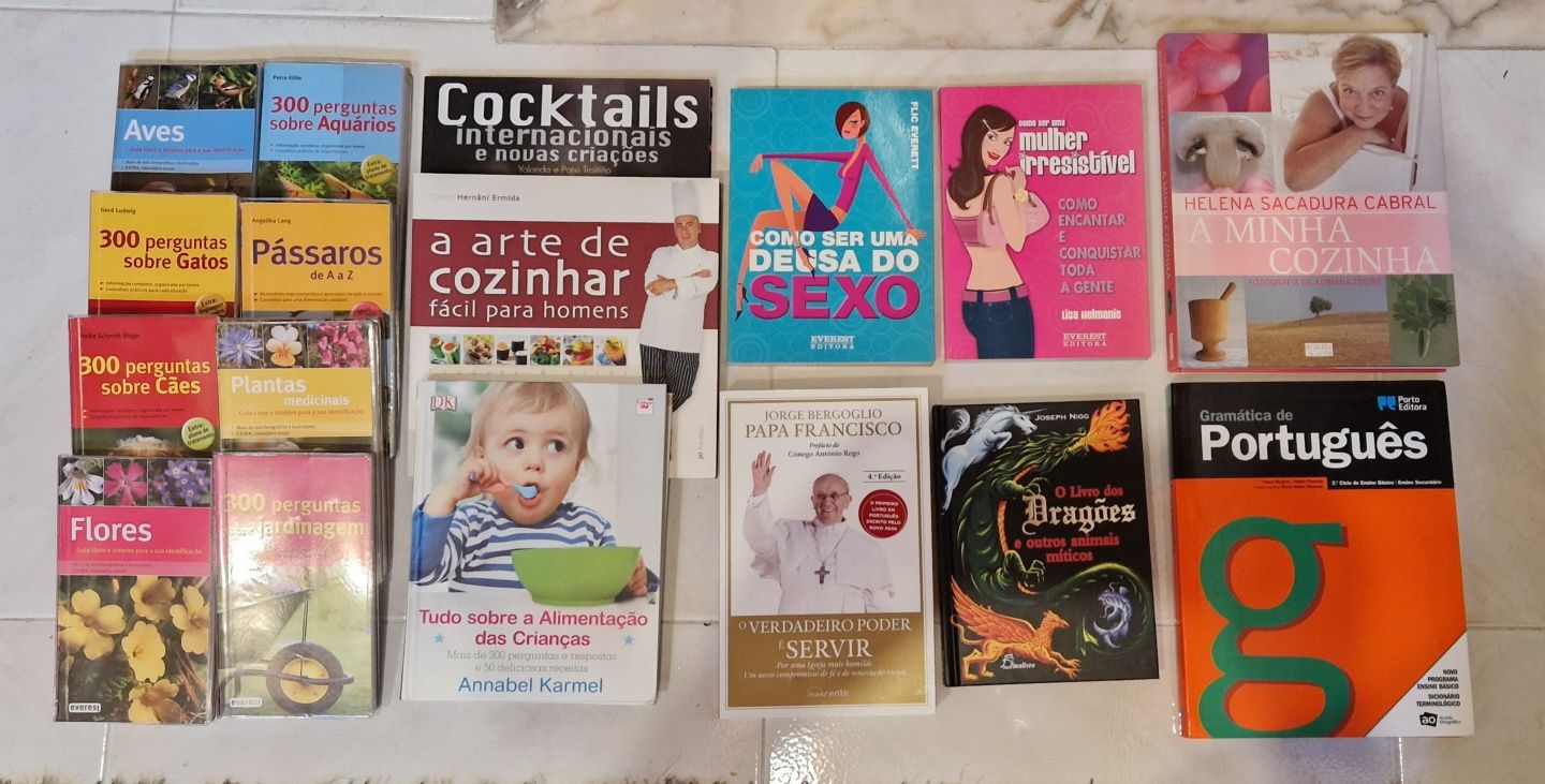 Conjunto de 70 livros novos