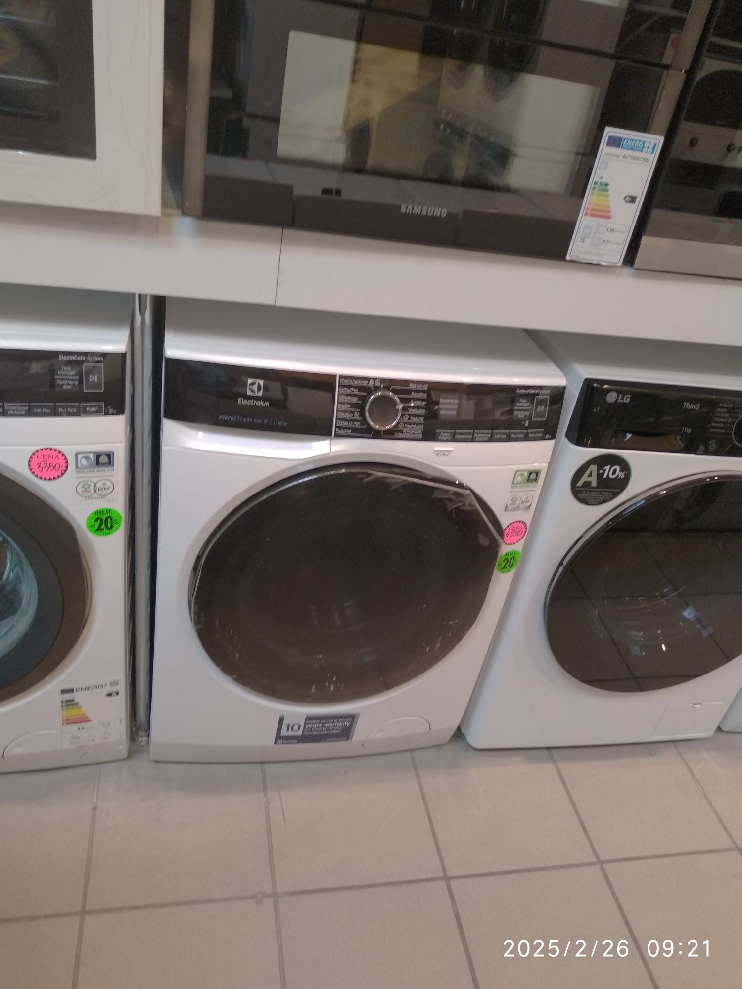 OUTLET Janki ul Wspólna 6 Pralka ELECTROLUX EW9F161BP
