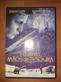 DVD " Eduardo Mãos de Tesoura " Tim Burton 1990 (Como Novo)