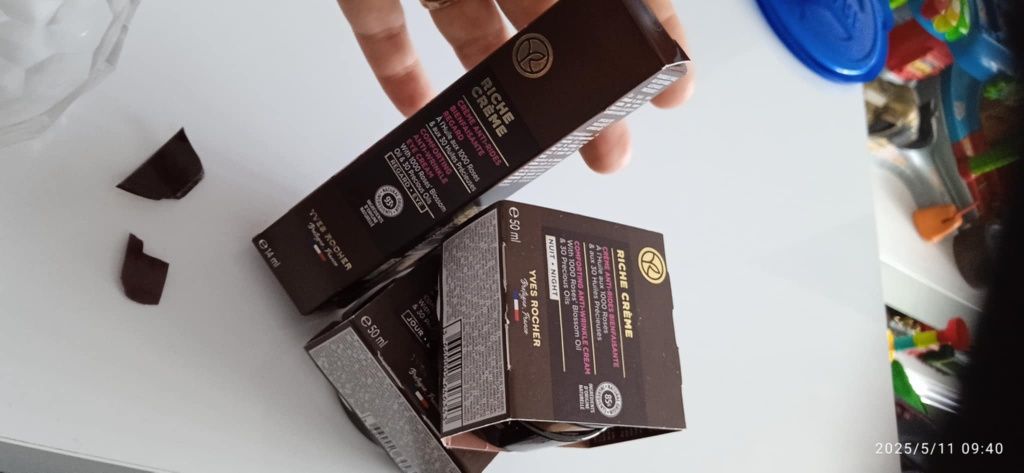 Zestaw yves Rocher Riche creme na dzień 50 ml na noc 50 ml pod oczy 14