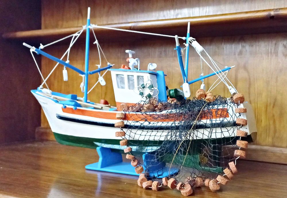 Barco tradicional da Nazaré