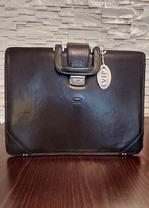 NOWA męska, skórzana Aktówka VIP Collection