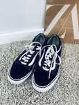 Vansy czarne oldskul 40.5 athletics vans czarne biale trampki