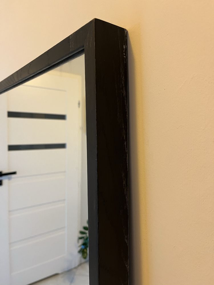 Lustro z czarną ramą IKEA