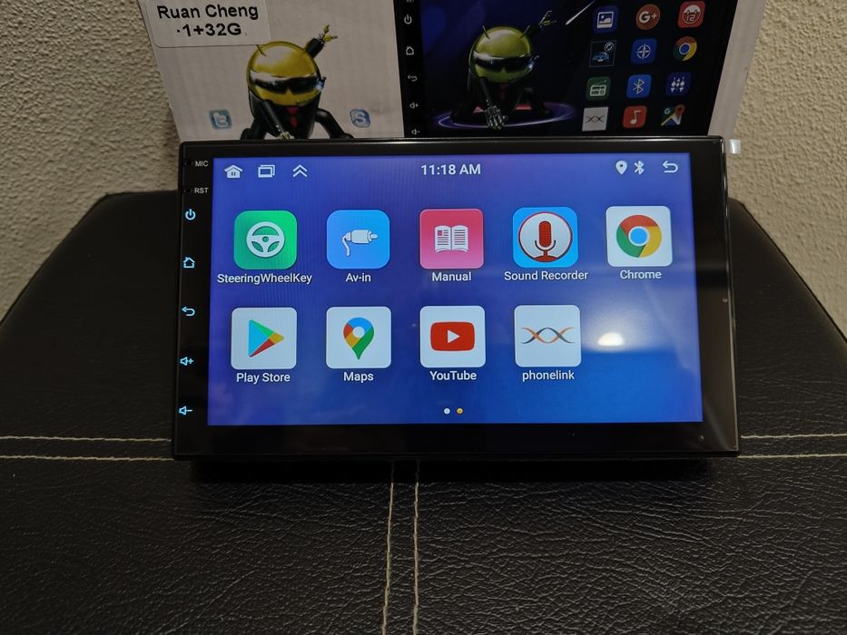 Автомагнитола 7" 1/32gb Android 11