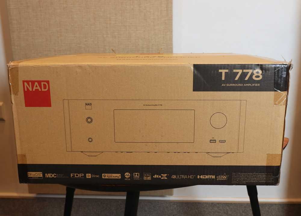 NAD T778 Amplituner z Bluesound BluOS Tidal MQA