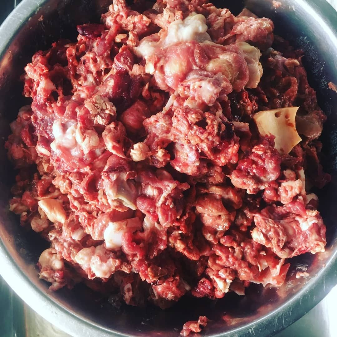 М'ясо для собак - субпродукти яловичі "Ассорти"