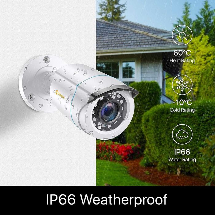 Sistema de videovigilância com 4 camaras, novo