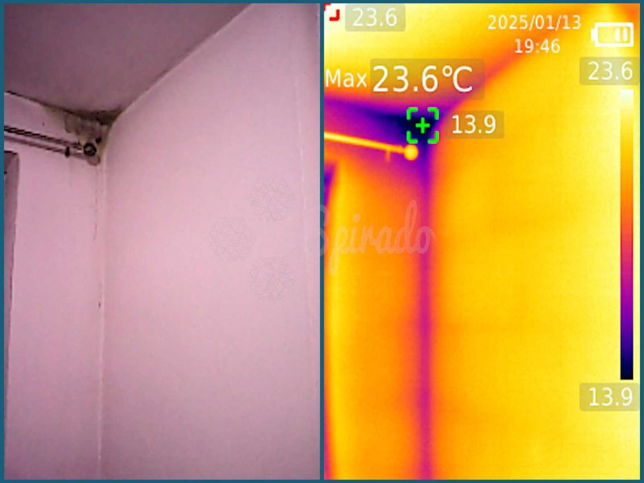 Usuwanie pleśni | Odgrzybianie ścian | Pomiar wilgotności | Termowizja