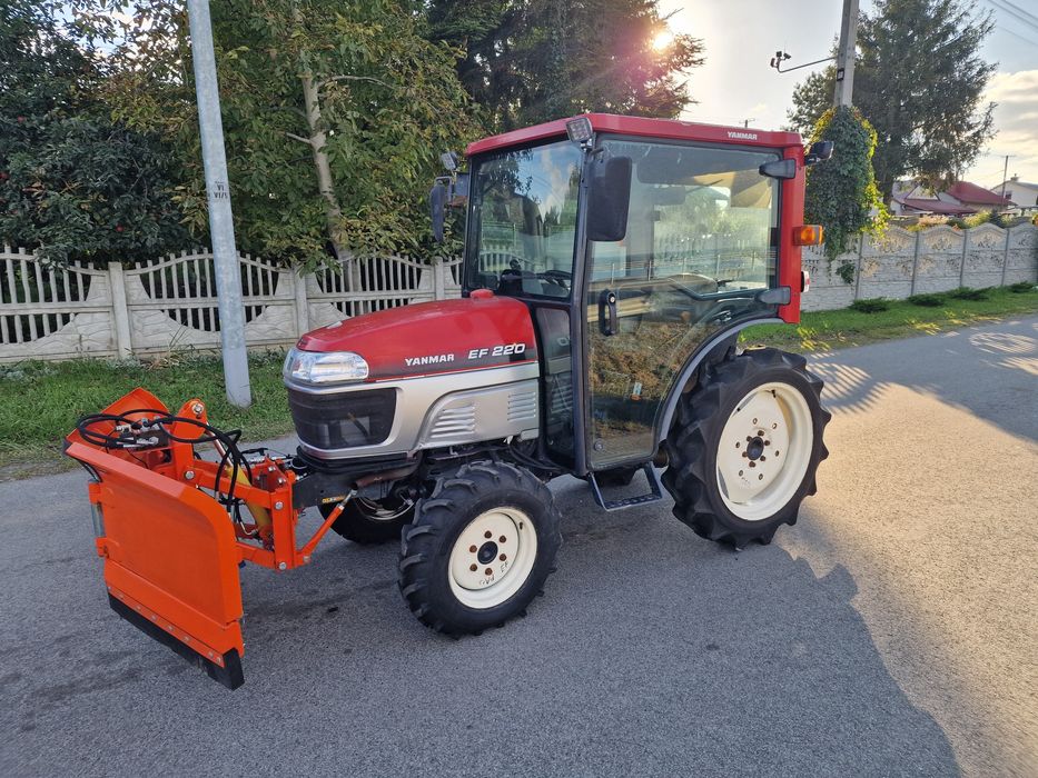 Traktorek Yanmar EF220 komunalny Zarejstrowany  z Gwarancją