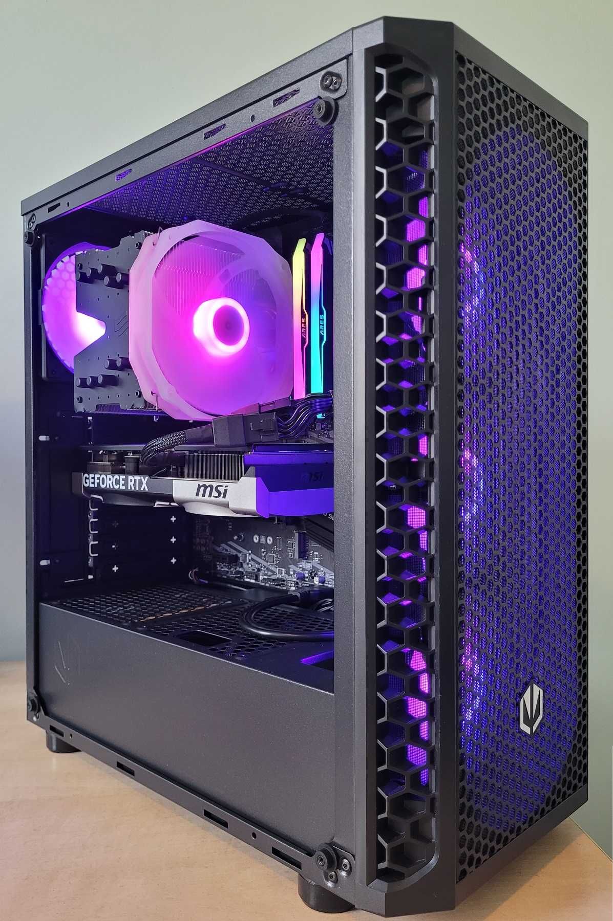 KOMPUTER, RTX5070 MSI 12GB, Ryzen 5 5600X, DDR4 32GB/1TB M.2, WIFI,GW