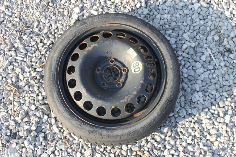 opel zafira B vectra c astra III 5x110 16 koło dojazdowe et41 115/70