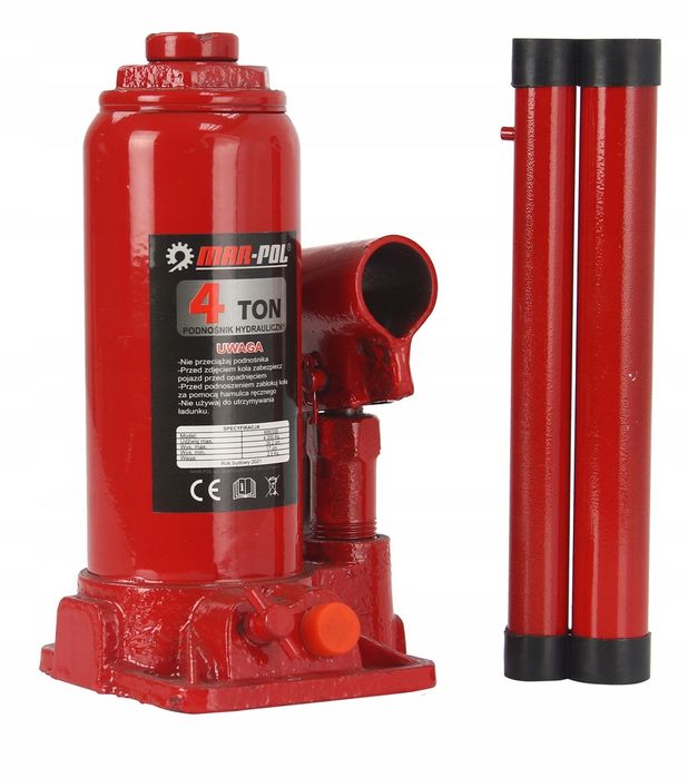 Podnośnik Hydrauliczny Słupkowy 4T Butelkowy