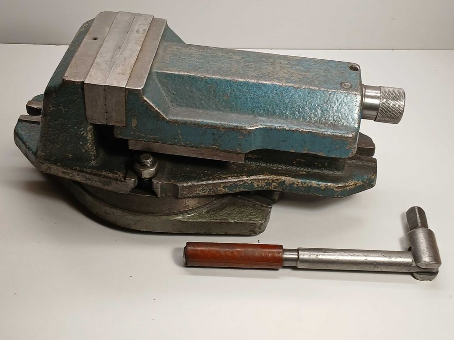 Imadło maszynowe obrotowe do frezarki wiertarki 125 mm