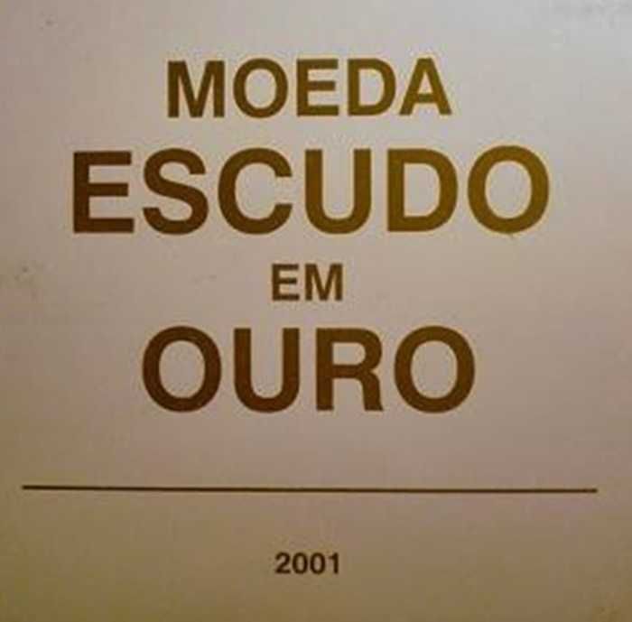 Moeda de 1 Escudo em ouro - 2001