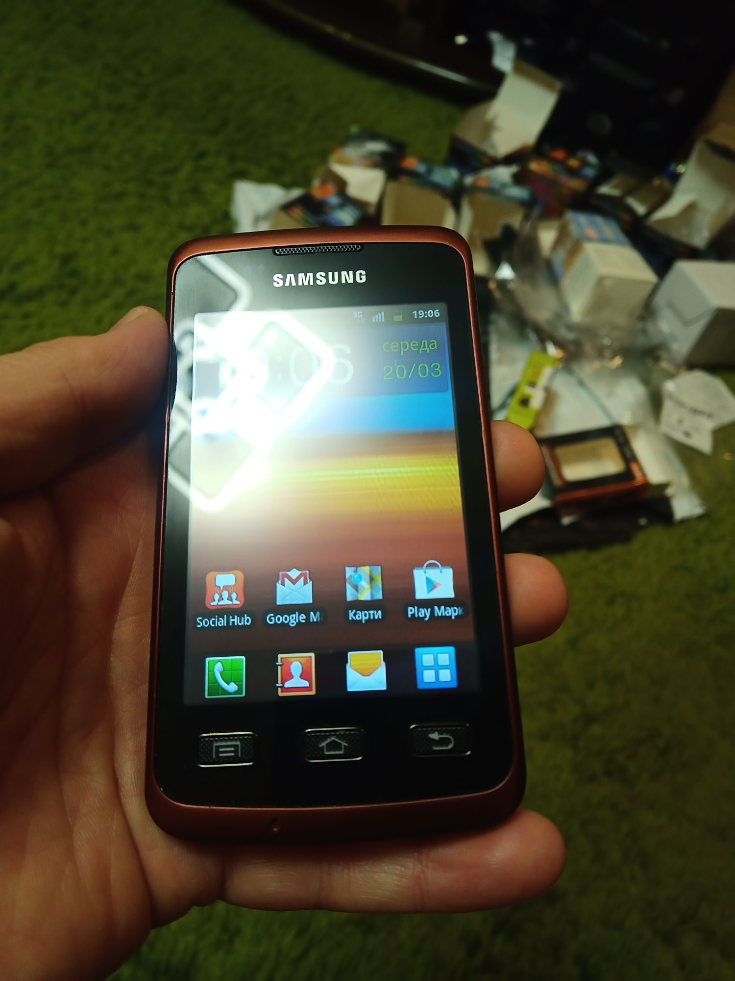 Захищений Телефон, смартфон Samsung Galaxy Xcover S5690