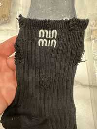 Шкарпетки в стилі miu miu