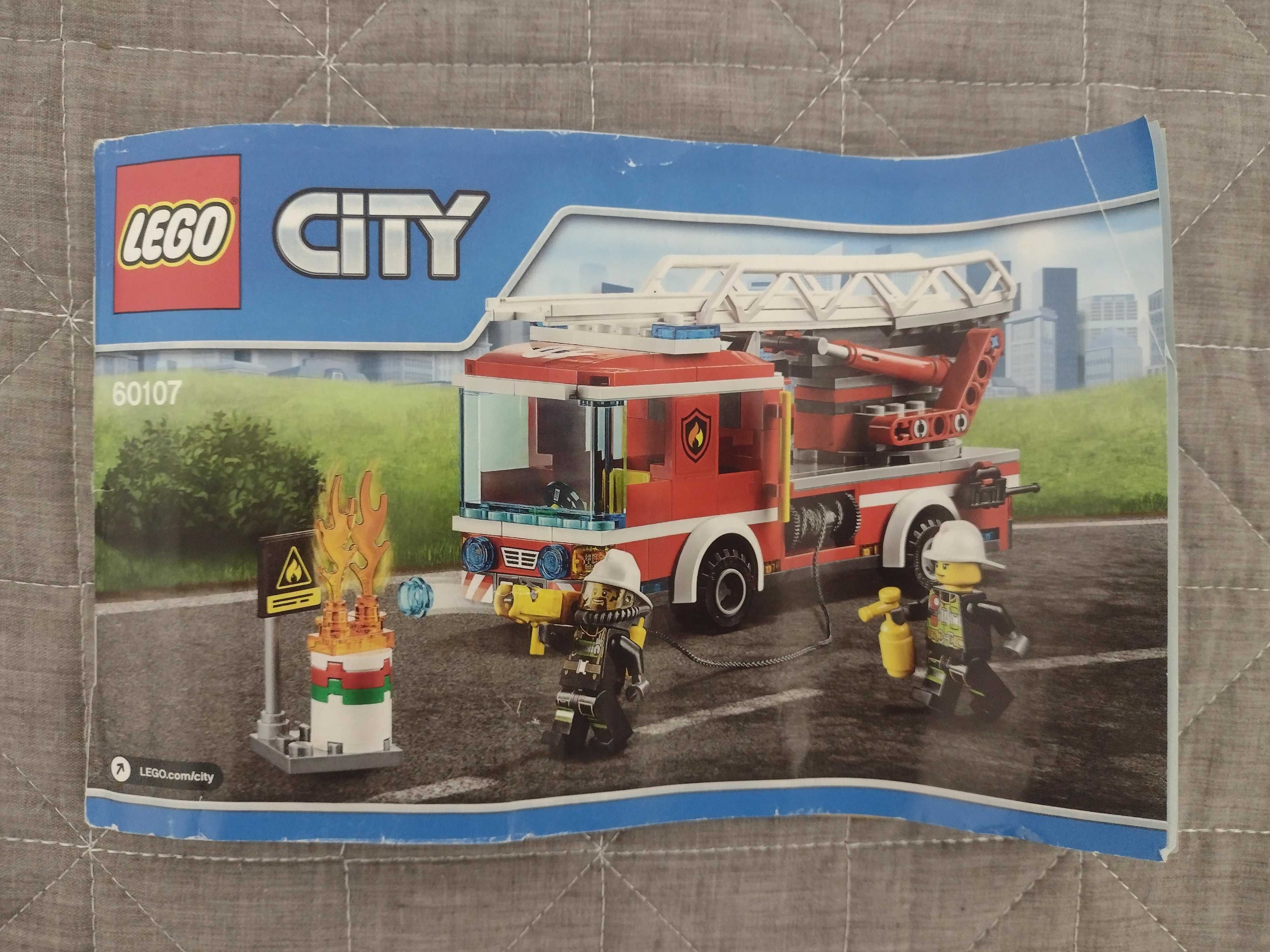 LEGO City 60107 Wóz Strażacki Z Drabiną