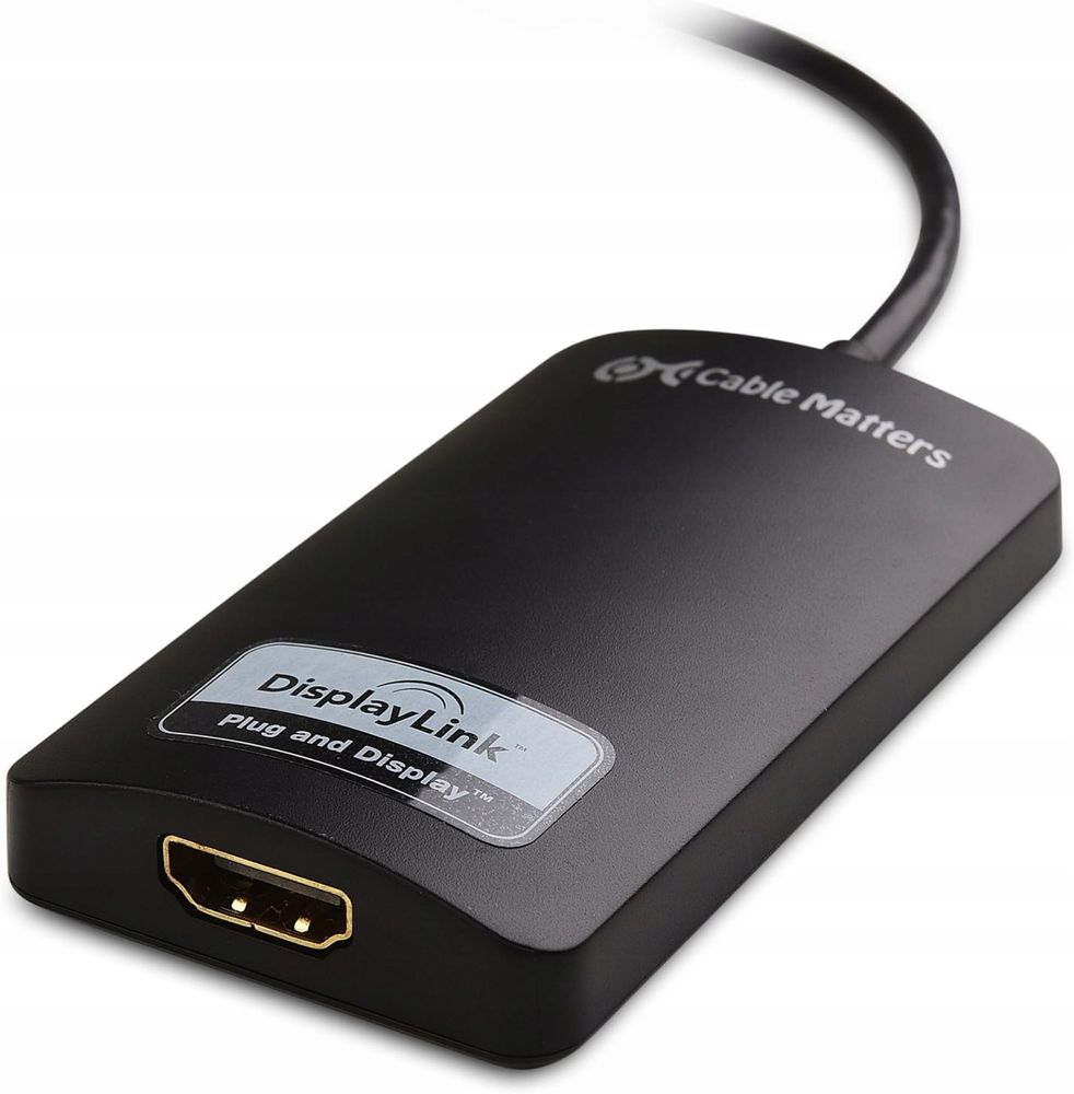 Adapter audio-wideo USB 3.0-HDMI Windows i Mac, max 2048x1152