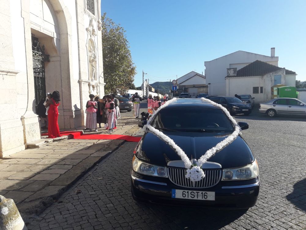 Limousine preta para eventos