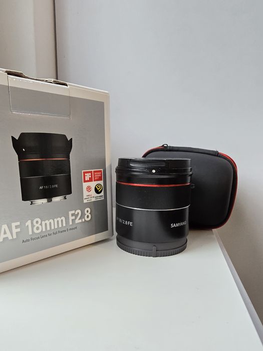 Obiektyw Samyang AF 18 mm 2.8 FE Sony E