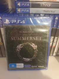 The elder Scrolls online summerset nowa folia ps4 ps5 playstation 4 5