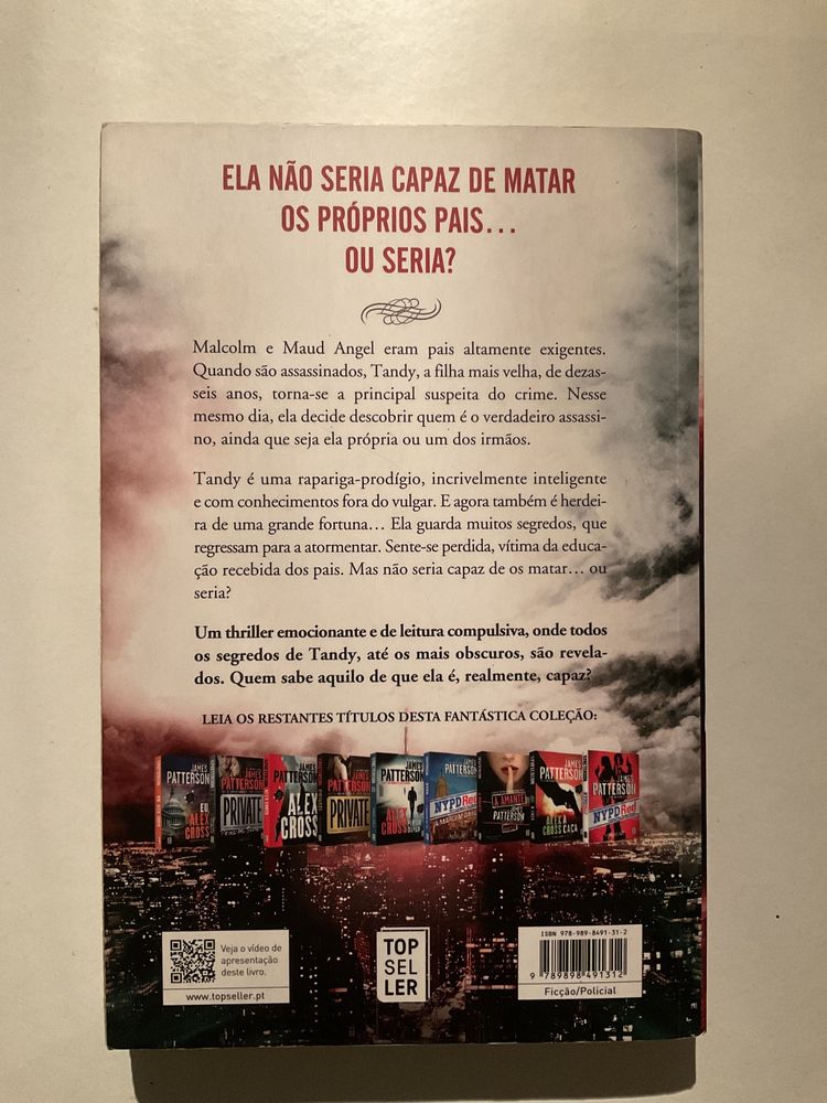 Confissões de uma suspeita de assassínio (James Patterson)