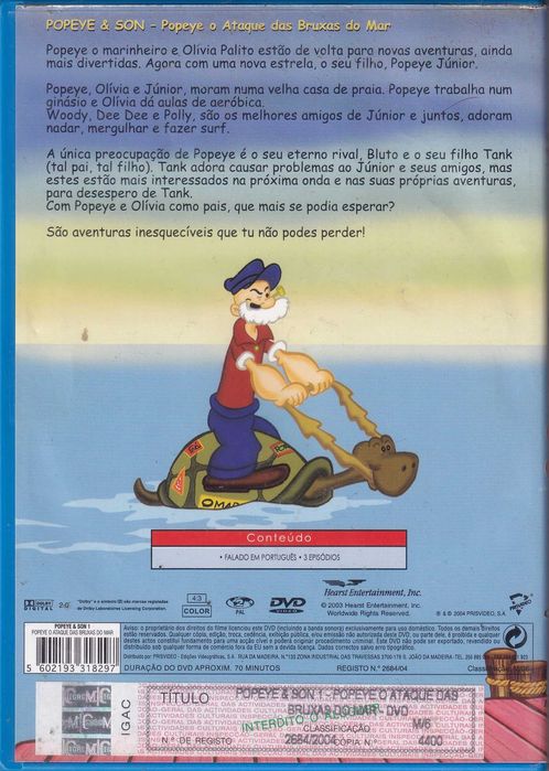 DVD - Popeye & Son