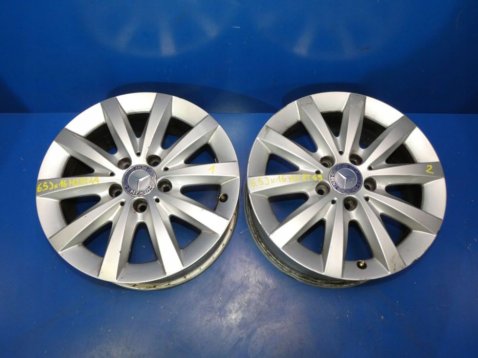 MERCEDES B W246 A W176 CLA W117 FELGA ALUMINIOWA 16&#039;&#039; R16 ET49