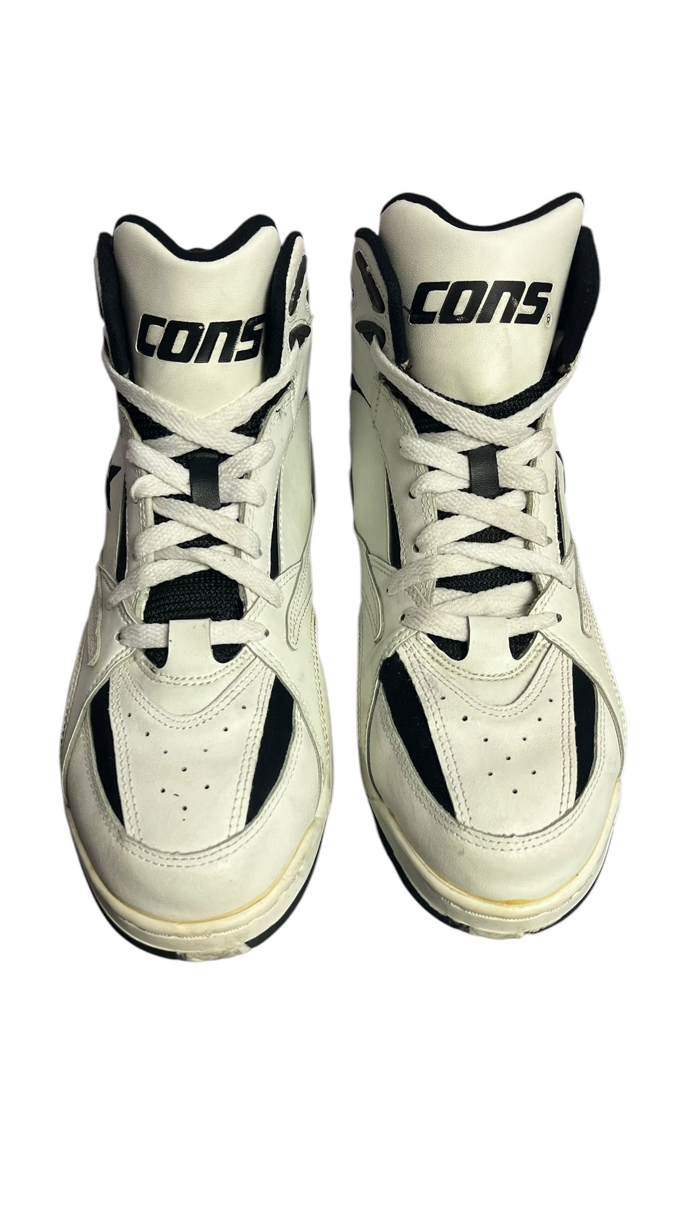 Vintage 80s 90s Converse Mens Size 9.5 High Navy  Basketball Shoes NBA