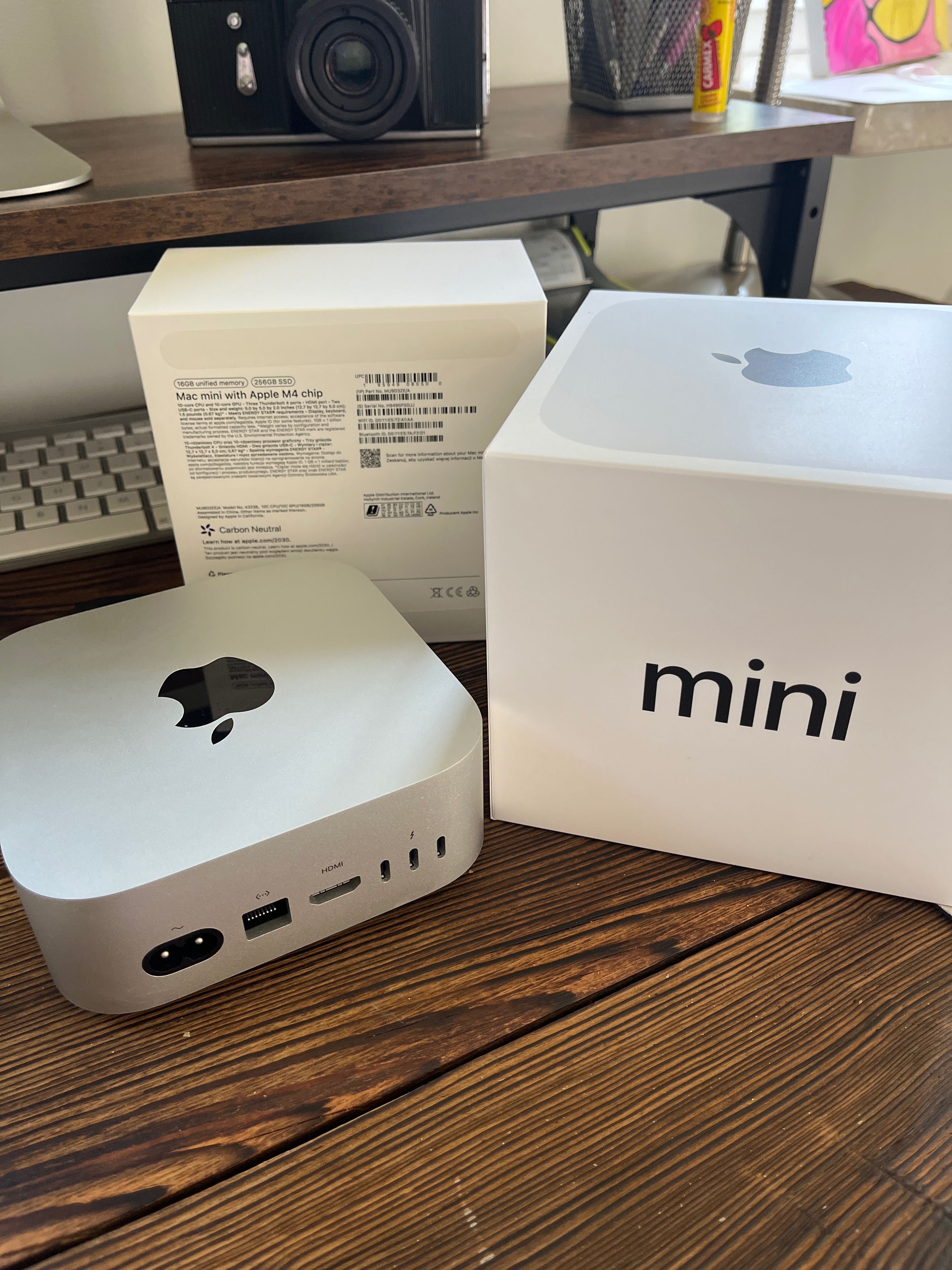 Apple Mac mini M4 16GB /256GB SSD Srebrny NOWY