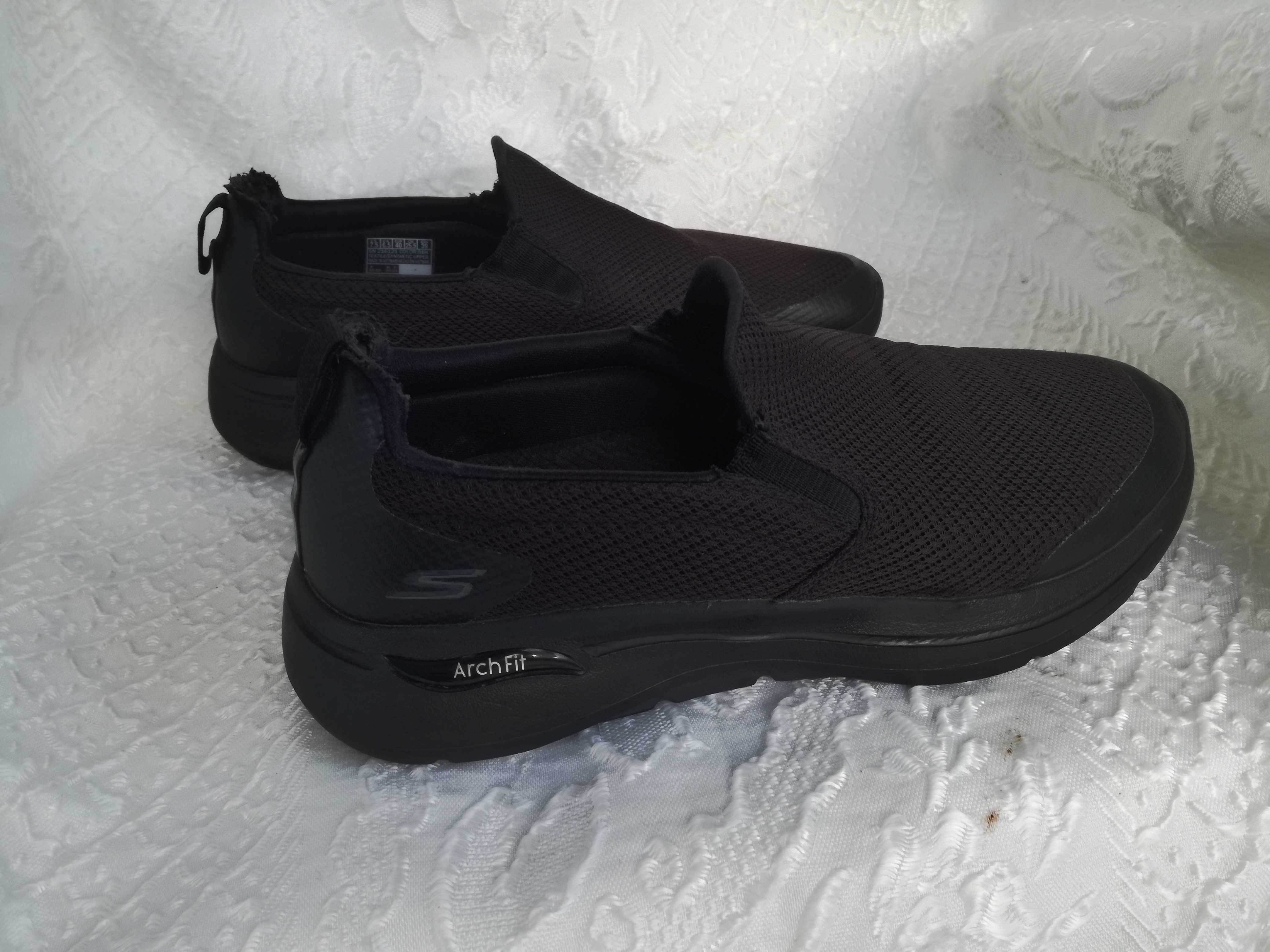 Tênis sapatilhas sem atacadores Skechers Go Walk