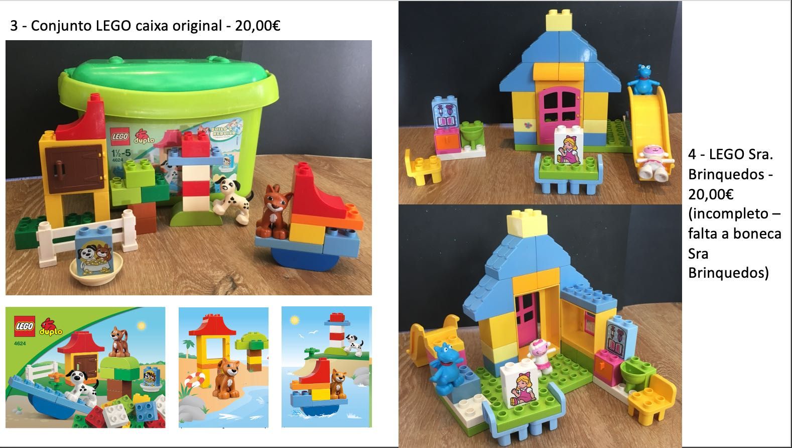 LEGO DUPLO - Vários conjuntos