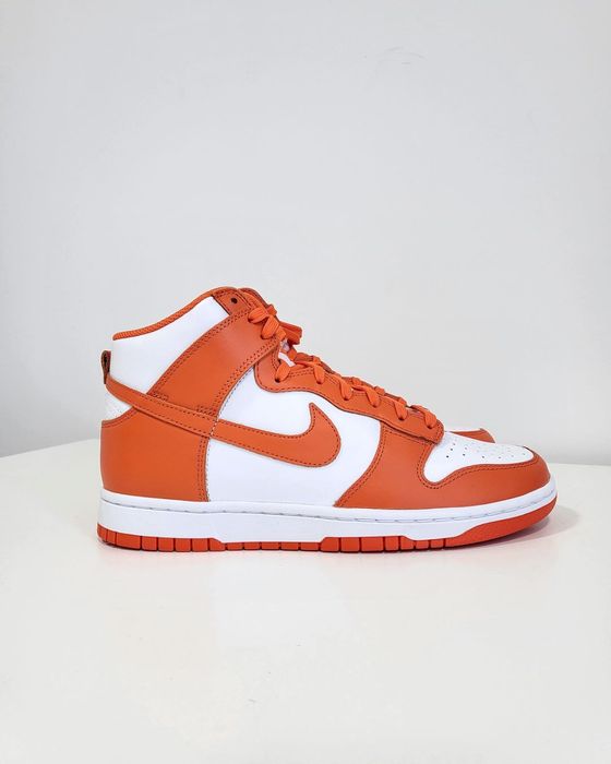 2021 Nike Dunk High Syracuse pomarańczowe