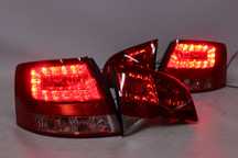 Lampy światła tylne tył Audi A4 B7 AVANT 04-08 SMOKE LED TUNING IGŁA!