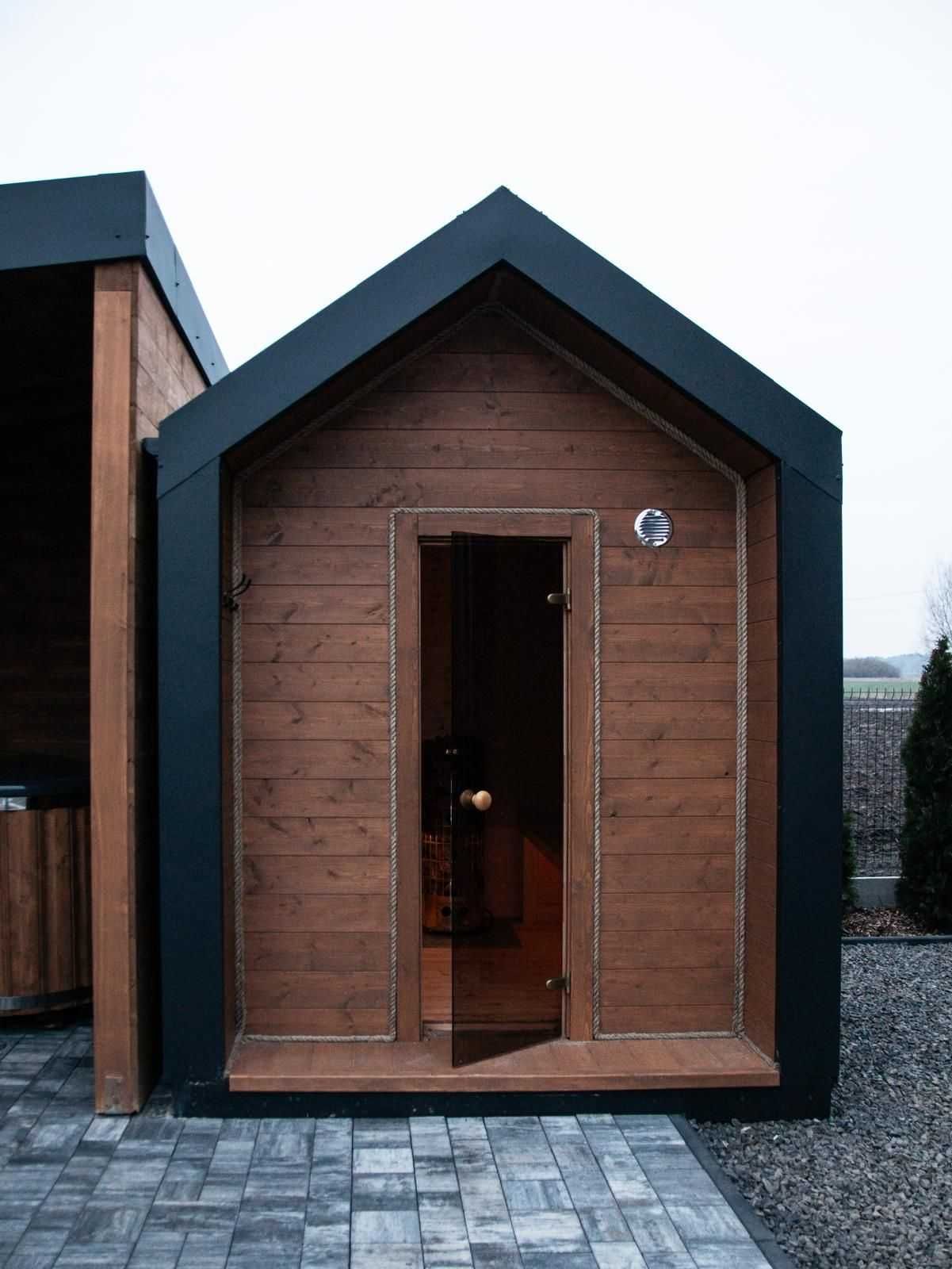 Sauna ogrodowa  domek