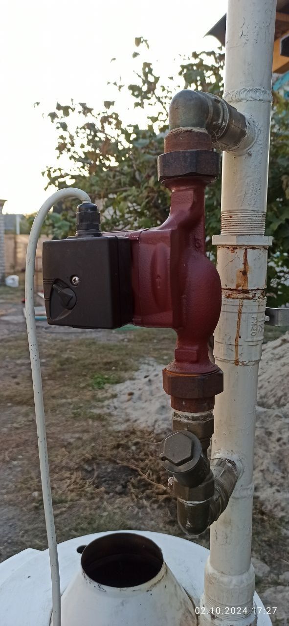 Газовий котел АОГВ з електронасосом